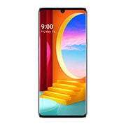 Vooraanzicht van LG Velvet LG VELVET Silver