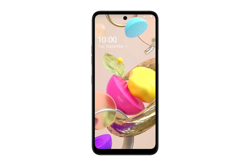 Vooraanzicht van LG K42 LG K42 Grey