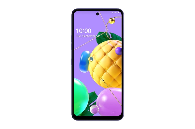 Vooraanzicht van LG K52 LG K52 Blue
