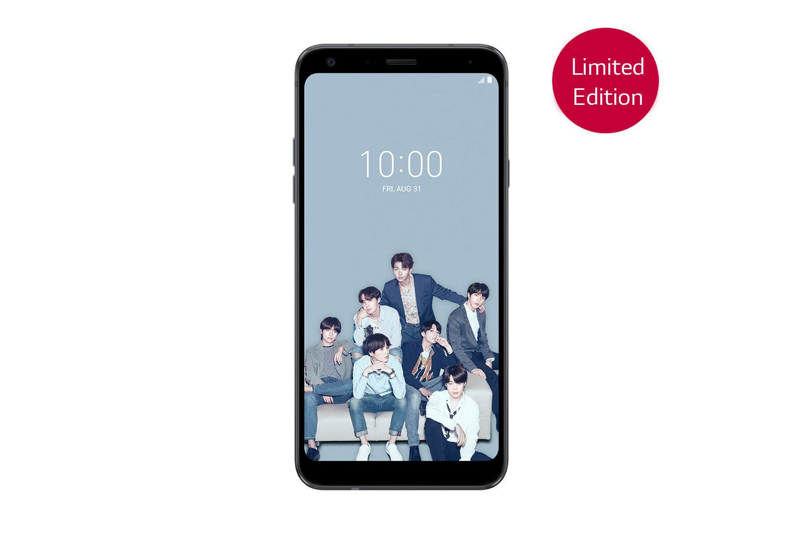 Vooraanzicht van LG Q7 BTS Edition LG Q7 BTS Edition