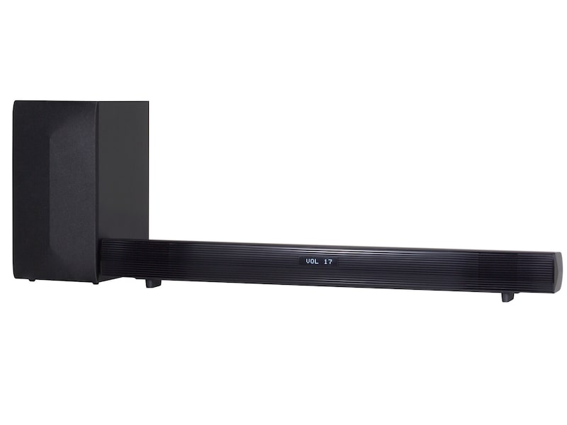 LG 2.1ch surround sound | 220W audio vermogen | Draadloze Subwoofer | BT Multi Pairing / Stand-by | TV Sound Sync | Bluetooth 4.0 | BT Remote application| Eenvoudige installatie met een optische kabel | Draadloze audiostreaming mogelijk via Bluetooth, LAS450H