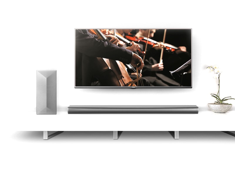LG LAS550H Soundbar | 2.1ch | 320W Vermogen | Draadloze Subwoofer | TV Sound Sync | Bluetooth audiostreaming, LAS550H