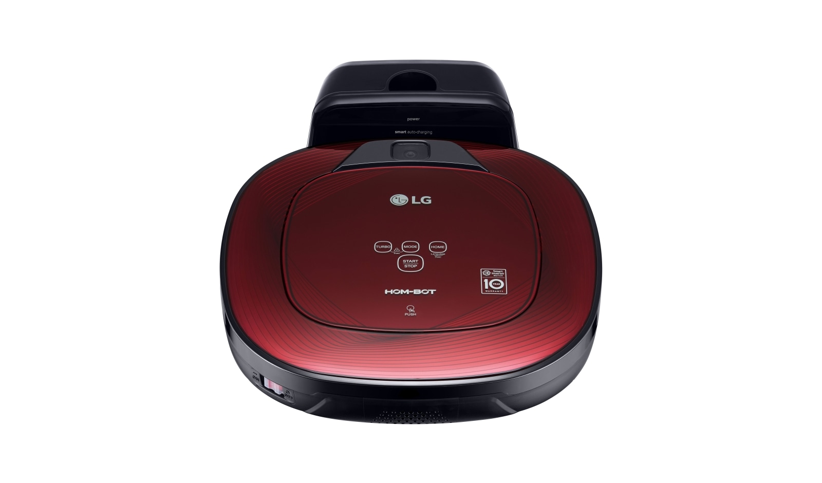 LG Hoge Stofopname met de Smart Inverter Motor | Slimme navigatie met Dual Eye 2.0 & zelflerend systeem | Vierkant ontwerp, VR8601RR