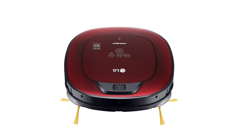 LG Hoge Stofopname met de Smart Inverter Motor | Slimme navigatie met Dual Eye 2.0 & zelflerend systeem | Vierkant ontwerp, VR8601RR