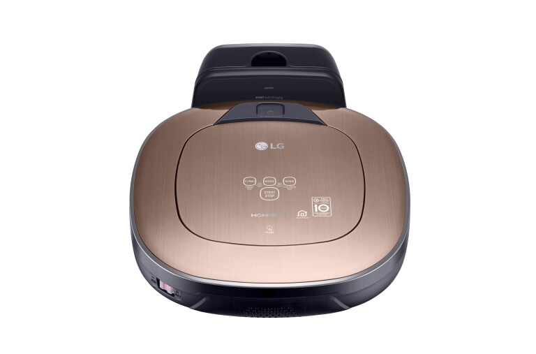 LG Hoge Stofopname met de Smart Inverter Motor | Slimme navigatie met Dual Eye 2.0 & zelflerend systeem | Vierkant ontwerp, VR9627PG