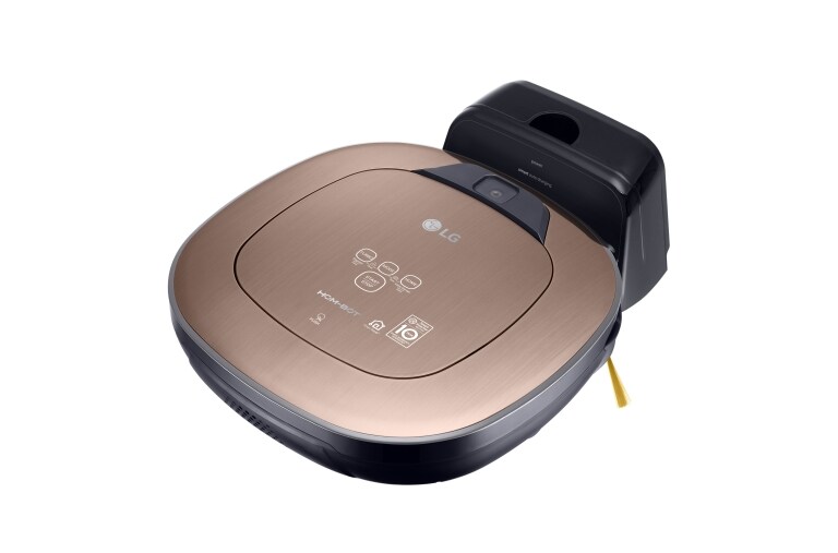 LG Hoge Stofopname met de Smart Inverter Motor | Slimme navigatie met Dual Eye 2.0 & zelflerend systeem | Vierkant ontwerp, VR9627PG