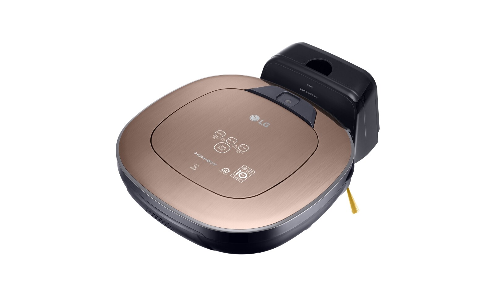 LG Hoge Stofopname met de Smart Inverter Motor | Slimme navigatie met Dual Eye 2.0 & zelflerend systeem | Vierkant ontwerp, VR9627PG