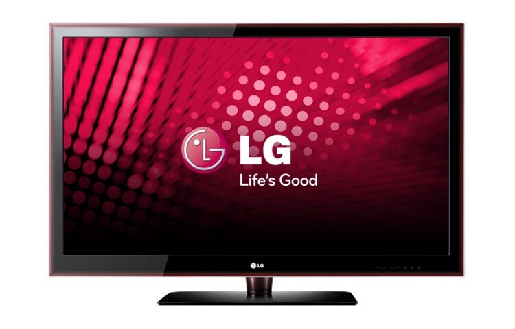 Vooraanzicht van 22&#34; inch Full HD LED met TruMotion 50Hz, 2,4ms responsetijd, 2x HDMI en USB 2.0. 22LE5500