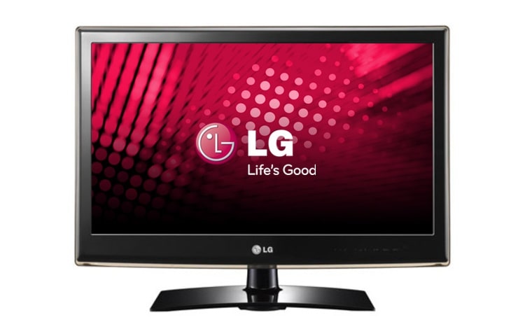 Vooraanzicht van 22&#34; HD LED-tv met Picture Wizard II, Smart Energy Saving Plus en DivX HD 22LV2500