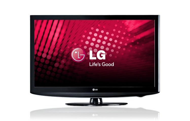 Vooraanzicht van 26&#34; HD Ready LCD-TV, De design toestellen zorgen voor de beste beeldkwaliteit waarbij de nieuwste innovaties aan bod komen. 26LH2000