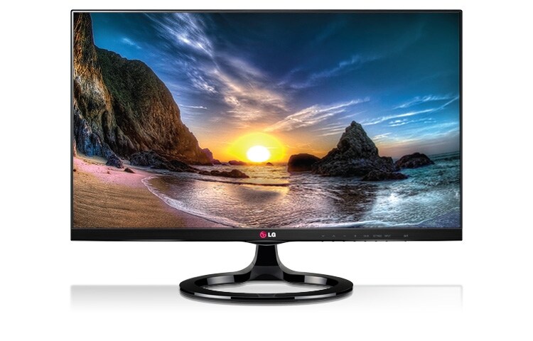 Vooraanzicht van 27&#34; Geniet van echt kijkplezier met LG IPS Personal Smart TV  27MS73S-PZ