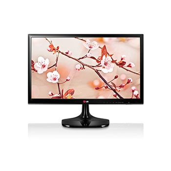 Vooraanzicht van 27" Monitor TV | Full HD (1920x1080) | Geniet van echt kijkplezier met LG IPS Personal TV 27MT55D