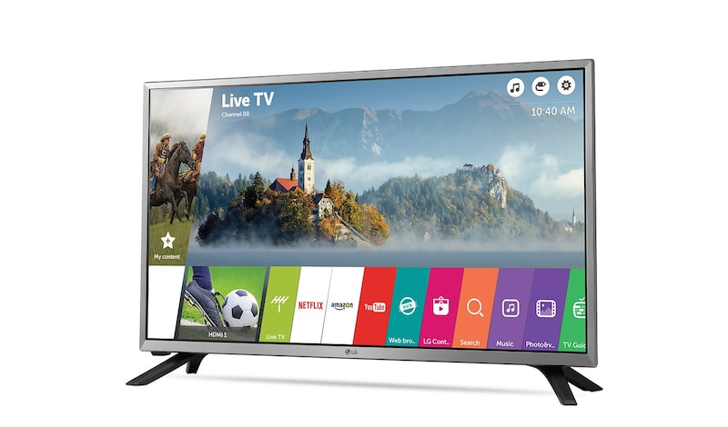 LG 32" (80 cm) | LG HD Ready LED TV | webOS 3.5 Smart TV | Virtual Surround Plus | Clear Voice, 32LJ590U