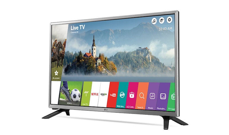 LG 32" (80 cm) | LG HD Ready LED TV | webOS 3.5 Smart TV | Virtual Surround Plus | Clear Voice, 32LJ590U