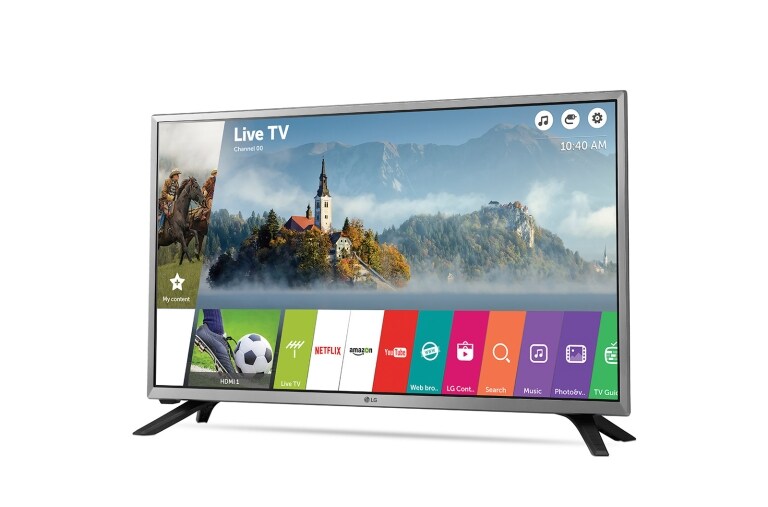 LG 32" (80 cm) | LG HD Ready LED TV | webOS 3.5 Smart TV | Virtual Surround Plus | Clear Voice, 32LJ590U