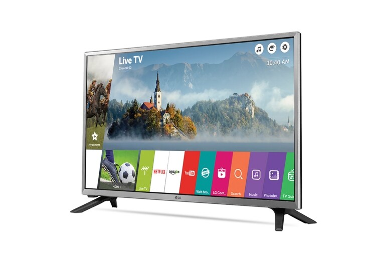 LG 32" (80 cm) | LG HD Ready LED TV | webOS 3.5 Smart TV | Virtual Surround Plus | Clear Voice, 32LJ590U