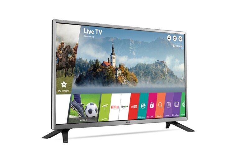 LG 32" (80 cm) | LG HD Ready LED TV | webOS 3.5 Smart TV | Virtual Surround Plus | Clear Voice, 32LJ590U