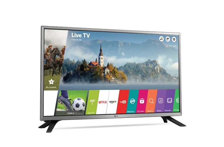 LG 32" (80 cm) | LG HD Ready LED TV | webOS 3.5 Smart TV | Virtual Surround Plus | Clear Voice, 32LJ590U