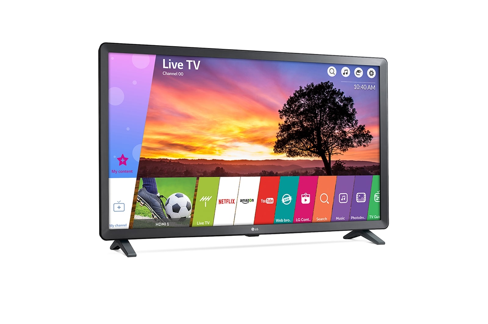 LG 32" (80 cm) HD TV | Triple XD Engine | webOS met ThinQ AI, 32LK610BPLB