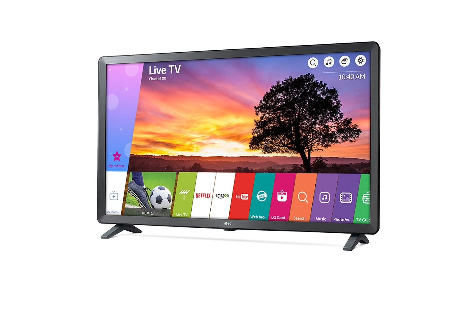 LG 32" (80 cm) HD TV | Triple XD Engine | webOS met ThinQ AI, 32LK610BPLB