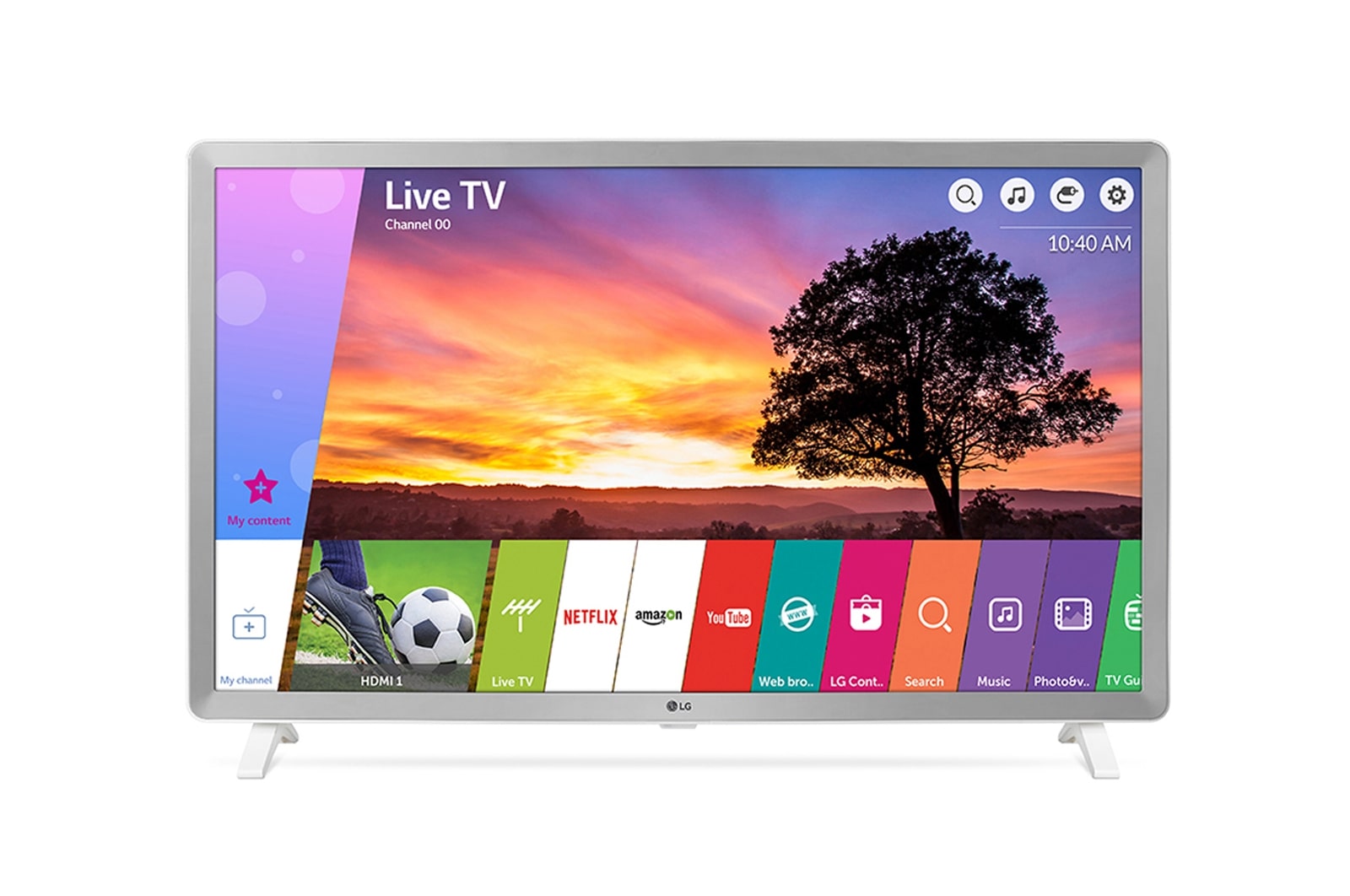 Vooraanzicht van 32&#34; (80 cm) Full HD TV | Triple XD Engine | webOS met ThinQ A 32LK6200PLA