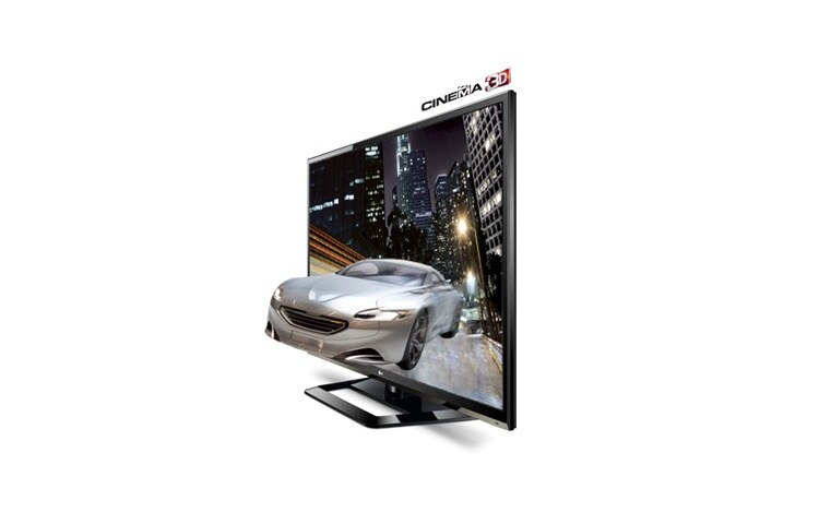 Vooraanzicht van 37&#34; | Edge LED | Cinema 3D | Full HD | MCI 200 | Smart Share | DNLA Certified 37LM611S