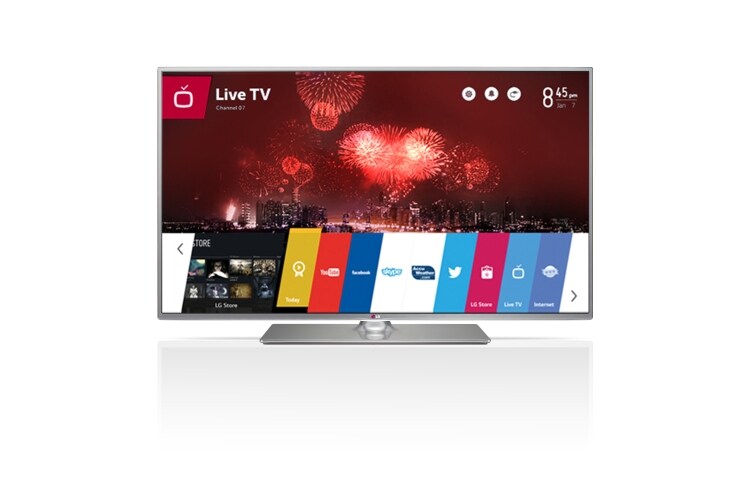 Vooraanzicht van 39&#34; | CINEMA 3D Smart TV met webOS | Met één klik toegang tot al je favoriete entertainment. 39LB650V