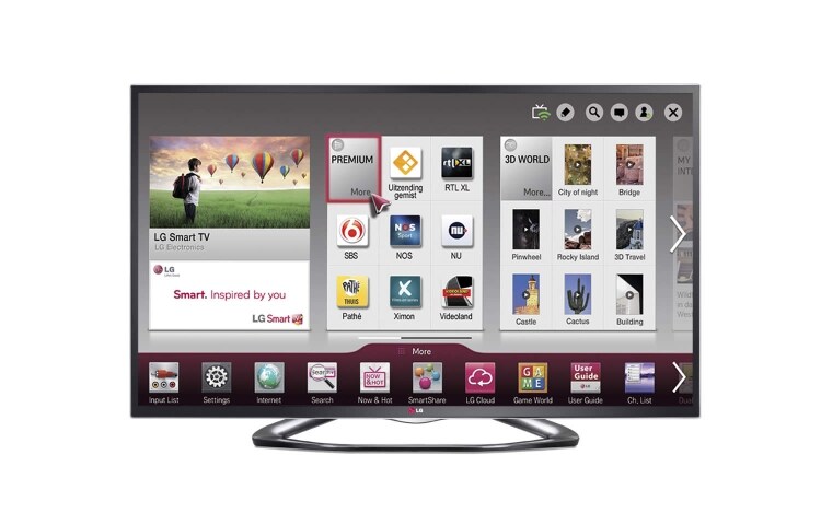 LG 42" | Edge LED | MCI 200 | Full HD | WIFI, 42LA6418