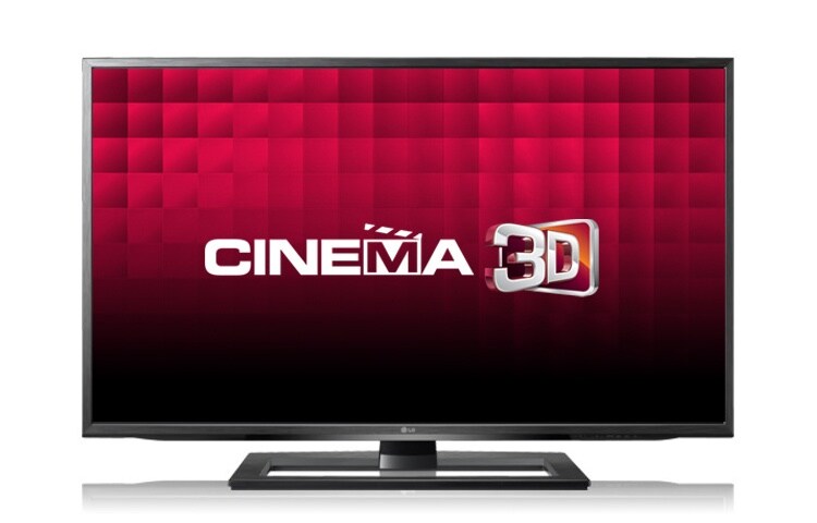 Vooraanzicht van 42&#34; Full HD Cinema 3D LED-tv met TruMotion 100Hz, 2D naar 3D converter, Picture Wizard II en Smart Energy Saving Plus 42LW5400