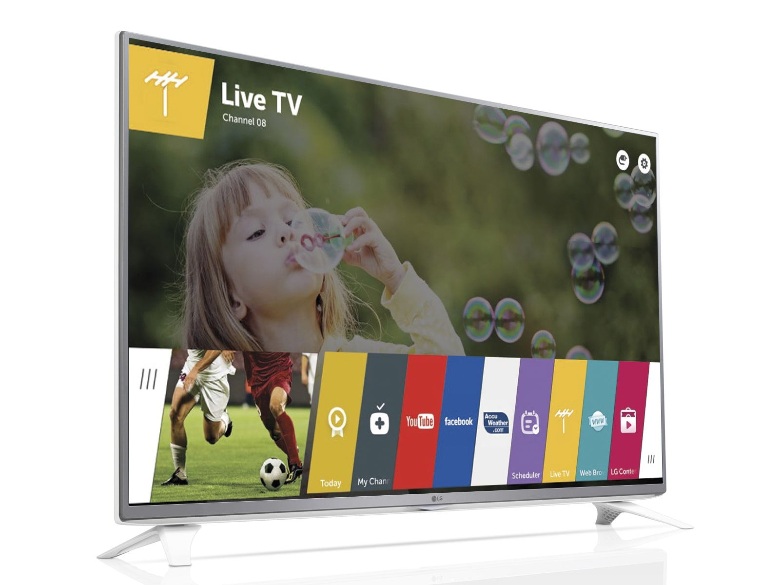 LG 43" | LG WebOS 2.0 Smart TV | Full HD 1080p | 2Ch Speaker System | LG SmartShare, 43LF590V