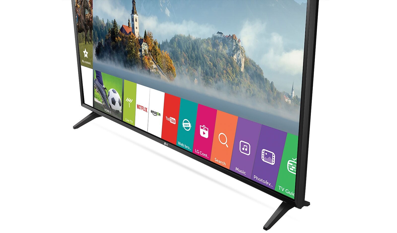 LG 43" (109 cm) | LG Full HD LED TV | webOS 3.5 Smart TV | Virtual Surround Plus | Clear Voice, 43LJ594V