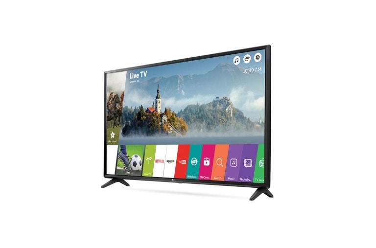 LG 43" (109 cm) | LG Full HD LED TV | webOS 3.5 Smart TV | Virtual Surround Plus | Clear Voice, 43LJ594V