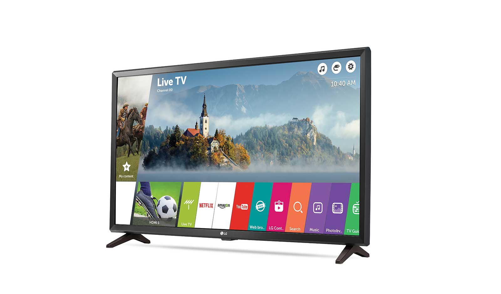 LG 43" (109 cm) | Full HD TV | Triple XD Engine | webOS 3.5 Smart TV, 43LJ614V