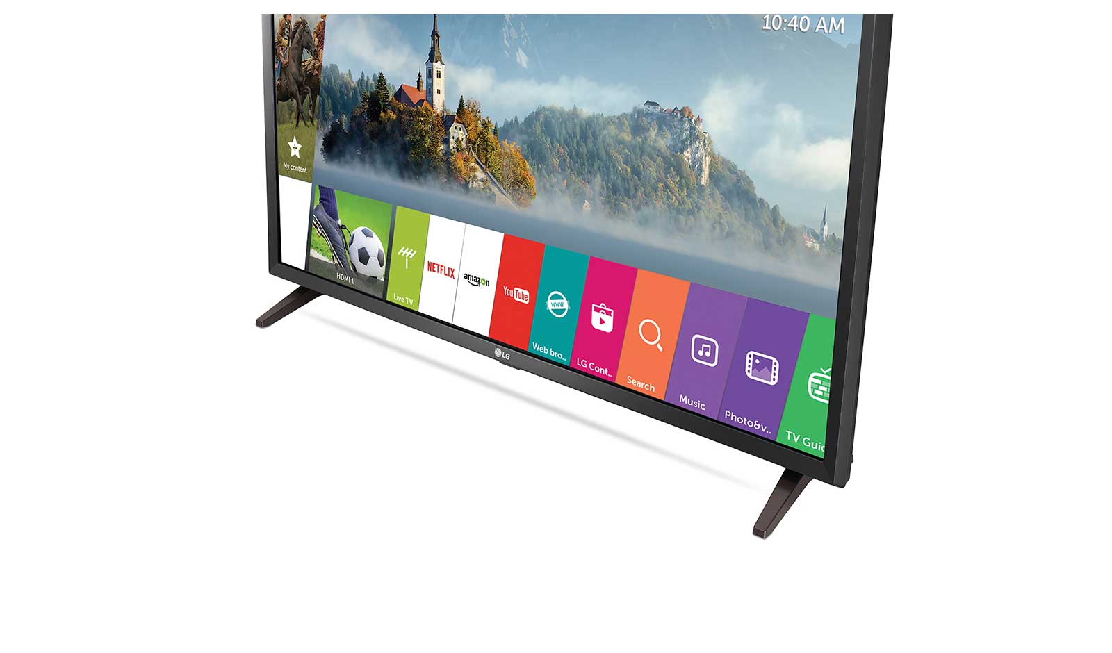 LG 43" (109 cm) | Full HD TV | Triple XD Engine | webOS 3.5 Smart TV, 43LJ614V