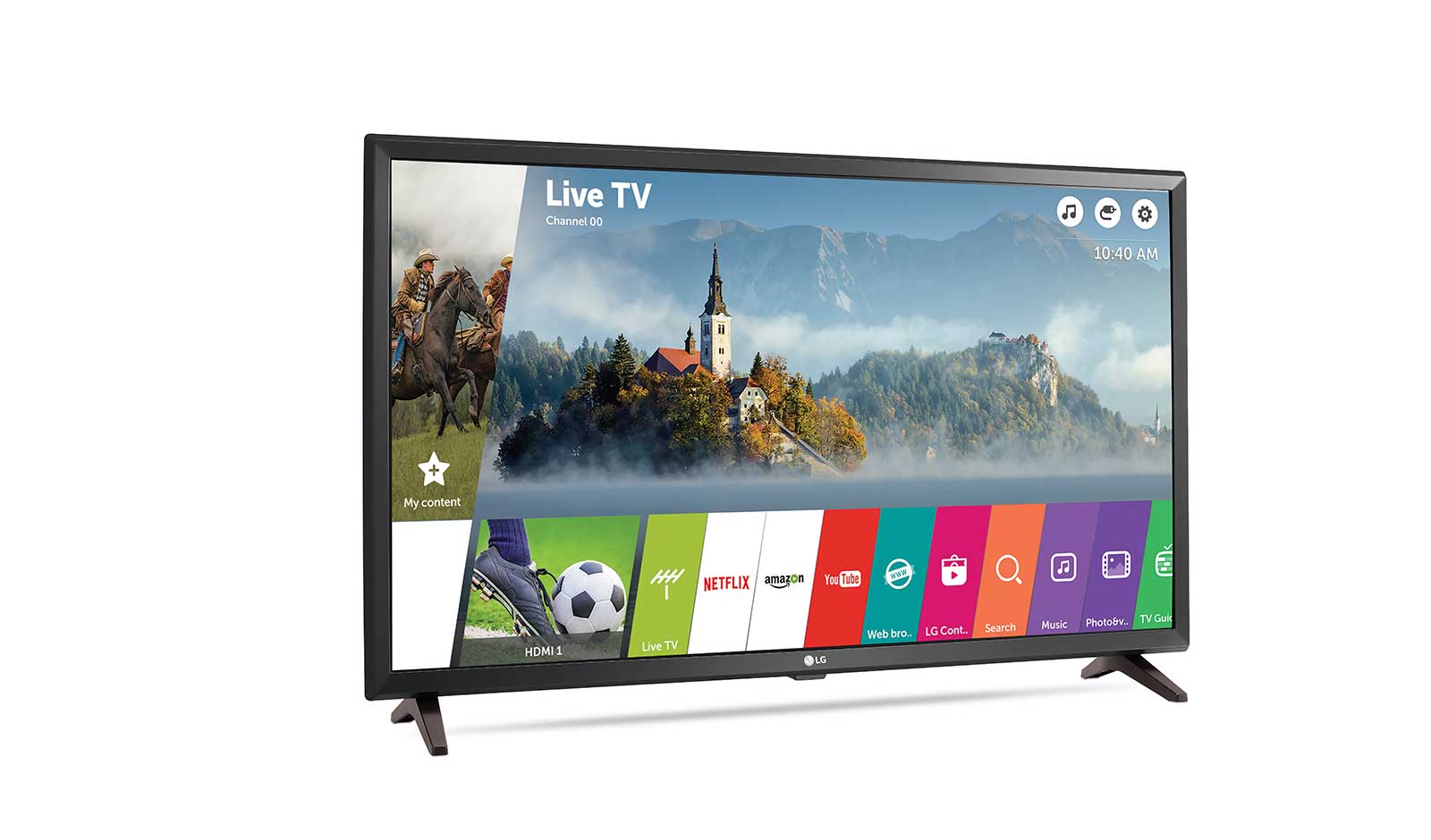 LG 43" (109 cm) | Full HD TV | Triple XD Engine | webOS 3.5 Smart TV, 43LJ614V