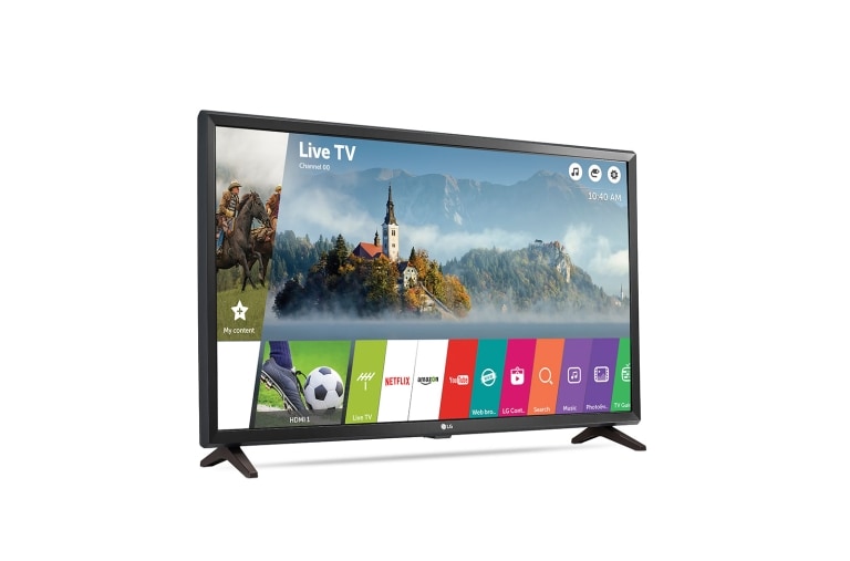 LG 43" (109 cm) | Full HD TV | Triple XD Engine | webOS 3.5 Smart TV, 43LJ614V