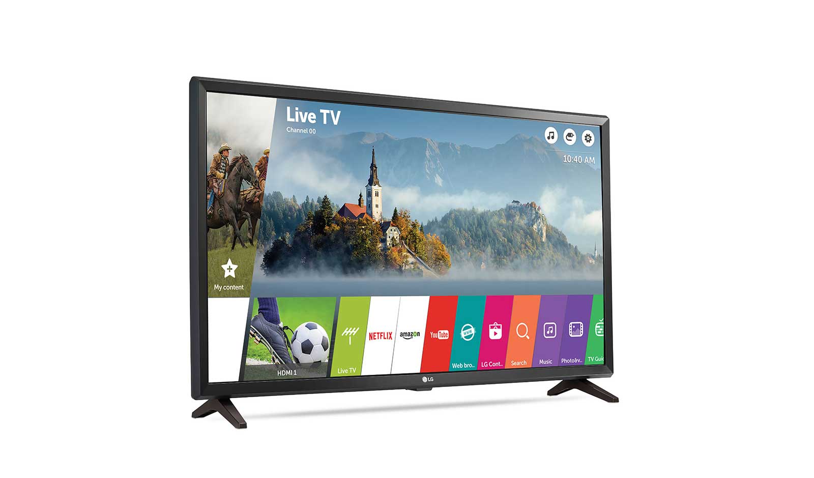 LG 43" (109 cm) | Full HD TV | Triple XD Engine | webOS 3.5 Smart TV, 43LJ614V