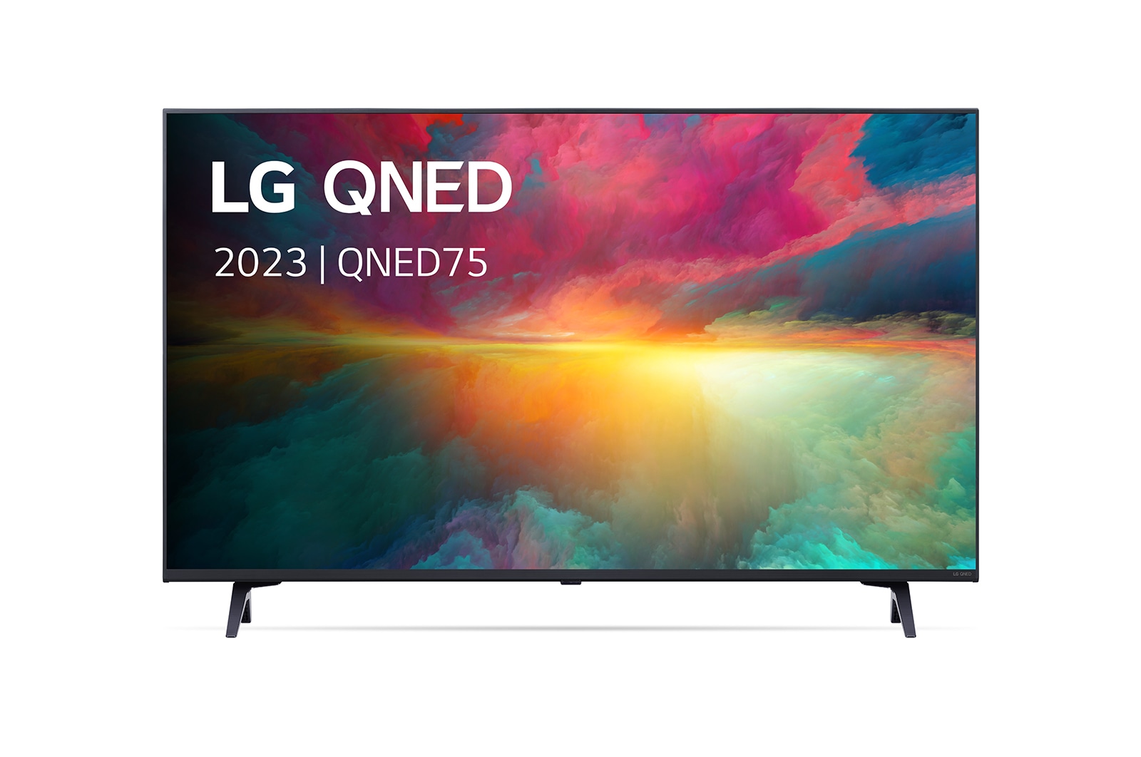 Vooraanzicht van 43 inch LG QNED75 4K UHD Smart TV - 43QNED756RA 43QNED756RA