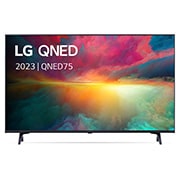 Vooraanzicht van 43 inch LG QNED75 4K UHD Smart TV - 43QNED756RA 43QNED756RA