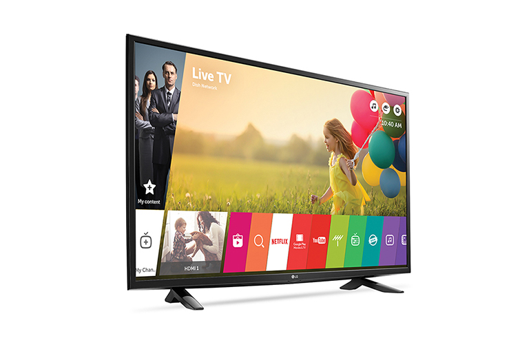 LG 43" (108 cm) |  Ultra HD TV 4K | Ultra Slim Design | HDR Pro | Ultra surround sound | webOS 3.0 smart TV, 43UH603V