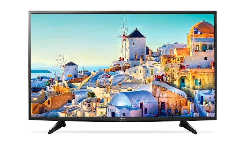 LG 43'' (108 cm) | Ultra HD TV | HDR Pro | Ultra gestroomlijnd | webOS 3.0 | Wi-Fi | HDMI | USB, 43UH610V