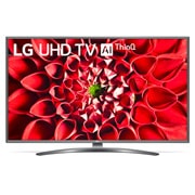 Vooraanzicht van 43&#34; LG LED 4K | Quad Core Processor | Active HDR  43UN81006LB