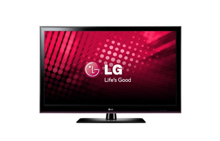 Vooraanzicht van 47&#34; inch Full HD LED met Trumotion 100Hz, 2,4ms responsetijd, USB 2.0 &amp; 4x HDMI. 47LE5400