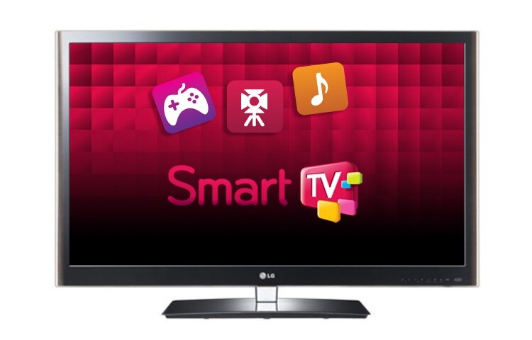 Vooraanzicht van 47&#34; Full HD LED Smart TV met TruMotion 100Hz, Picture Wizard II, DLNA, Wi-fi, Smart Energy Saving Plus en DivX HD Plus 47LV5500