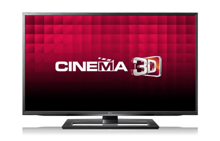 Vooraanzicht van 47&#34; Full HD Cinema 3D LED-tv met TruMotion 100Hz, 2D naar 3D converter, Picture Wizard II en Smart Energy Saving Plus 47LW5400