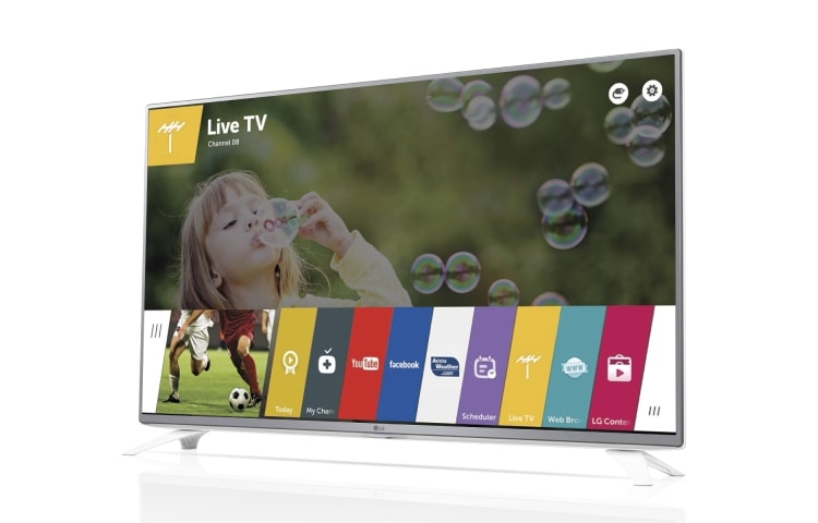 LG 49" | LG WebOS 2.0 Smart TV | Full HD 1080p | 2Ch Speaker System | LG SmartShare, 49LF590V