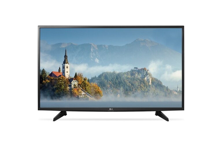 Vooraanzicht van 49&#34; (123 cm) | LG Full HD TV | Virtual Surround sound | Full HD Resolutie Upscaler | Triple XD Engine 49LJ5150