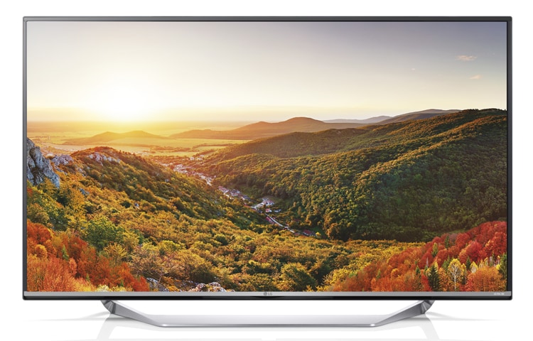 LG 49" | Ultra HD, Smart TV met webOS 2.0 | Met één klik toegang tot al je favoriete entertainment., 49UF776V