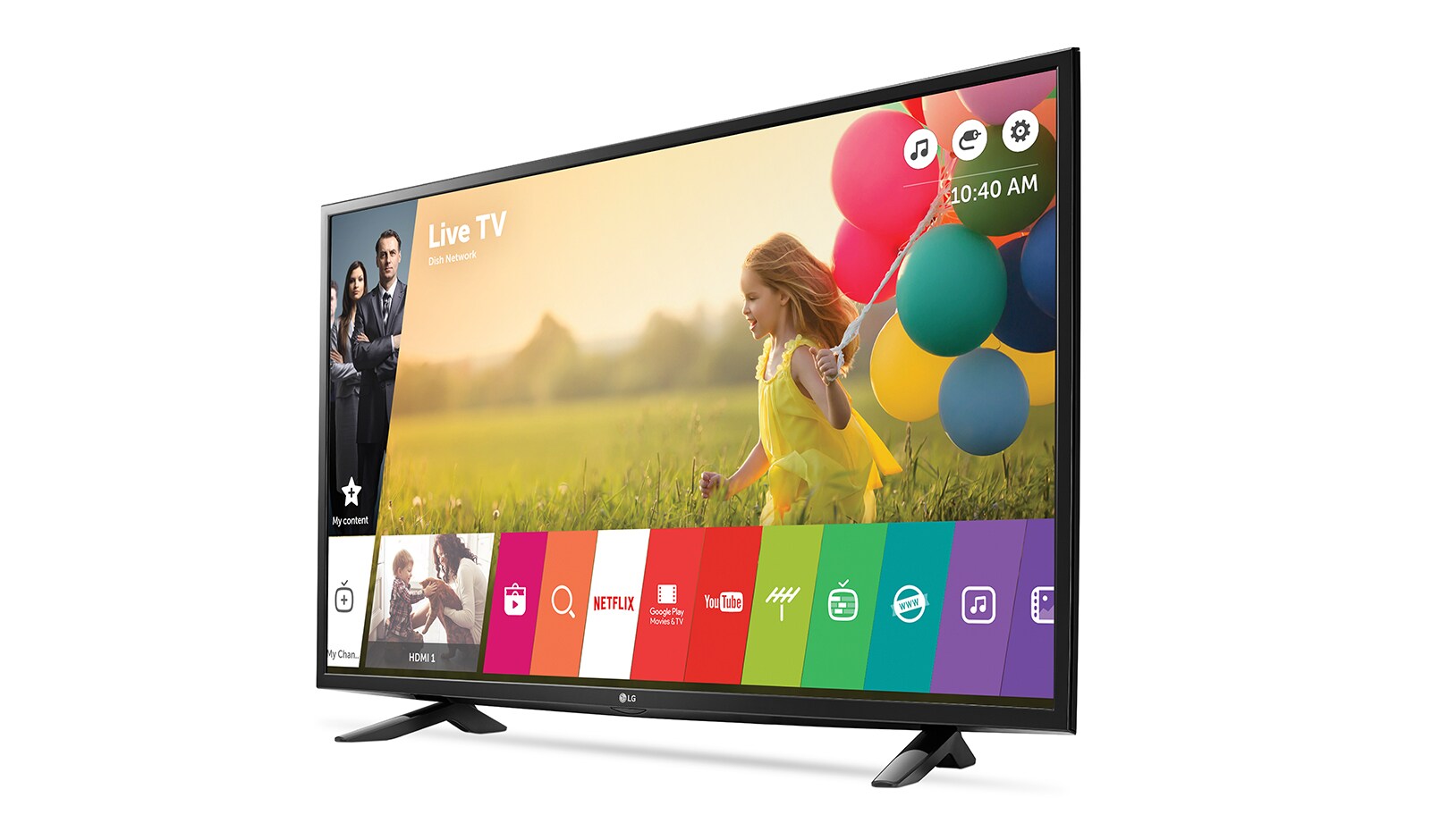 LG 49" (123 cm) | Ultra HD TV 4K | Ultra Slim Design | HDR Pro | Ultra surround sound | webOS 3.0 Smart TV, 49UH603V