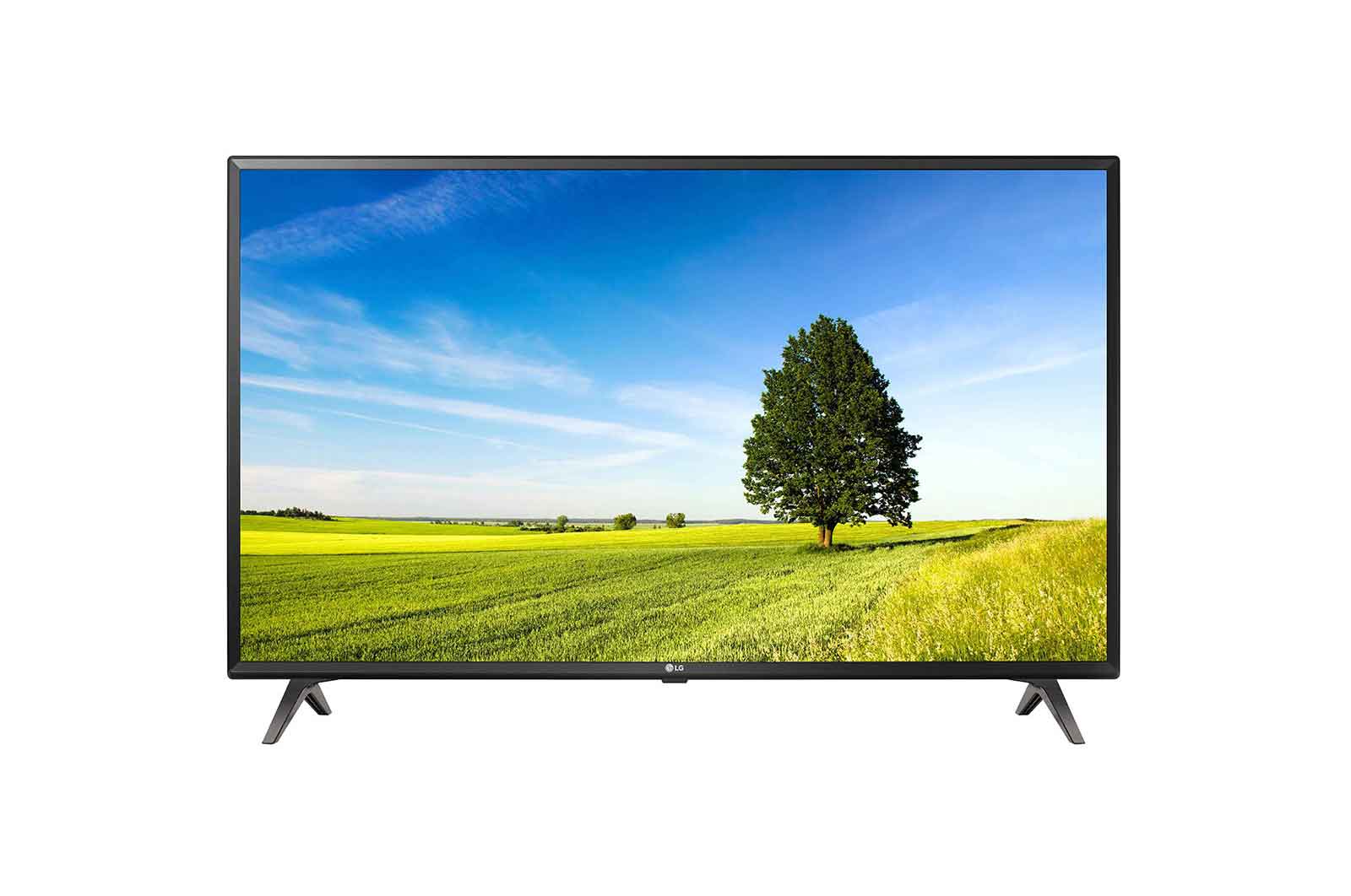 Vooraanzicht van 49&#34; (123 cm) UHD TV | 4K Display | 4K Active HDR | Grote kijkhoek | webOS met ThinQ AI 49UK6300PLB
